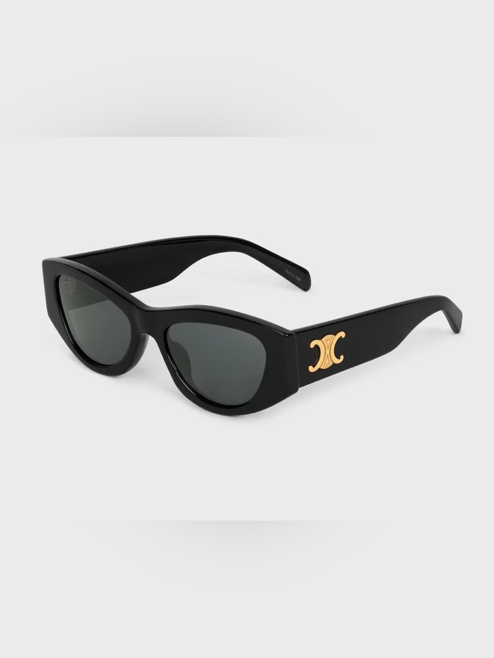 Celine Paris triomphe Black Cat Eye Sunglasses